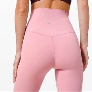 Lululemon Align Super High Rise 28” - Pink Taupe